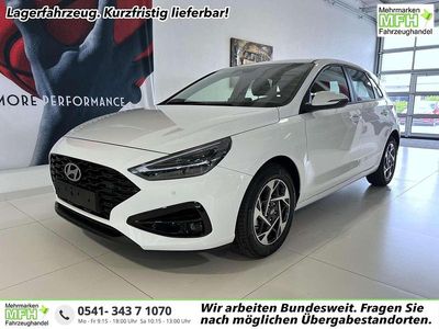 Neu Hyundai i30 GO! 99 PS (72 kW) 2025 Atlas white Limousine