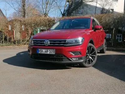 Usata VW Tiguan Highline 150 CV (110 kW) 2018 Rosso SUV