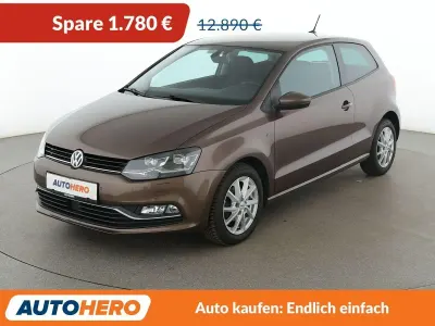 Gebraucht VW Polo LOUNGE 90 PS (66 kW) 2015 Braun Kleinwagen