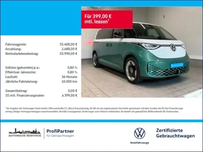 Gebraucht VW ID. Buzz Pro 210 kW (286 PS) 2025 Grün Van / Kleinbus