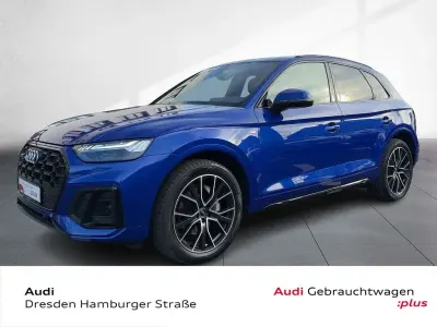 Brugt Audi Q5 S-Line 204 HK (150 kW) 2021 Blå SUV