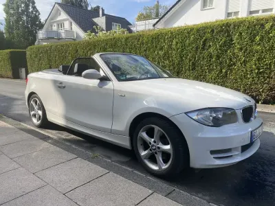 Gebraucht BMW 118 Cabriolet Basis 143 PS (105 kW) 2008 Weiß Cabrio