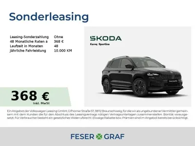 Neu Skoda Karoq SportLine 150 PS (110 kW) 2026 Black magic perleffekt SUV
