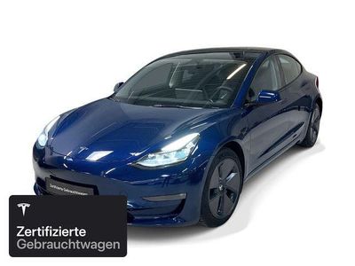Usado Tesla Model 3 Long Range AWD 324 kW (441 HP) 2022 Azul Sedan