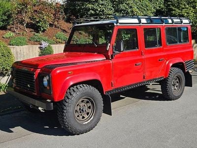 Usata Land Rover Defender S 122 CV (89 kW) 2000 Rosso Station wagon