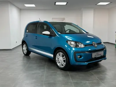 Gebraucht VW up! high up! 75 PS (55 kW) 2018 Blau Kleinwagen