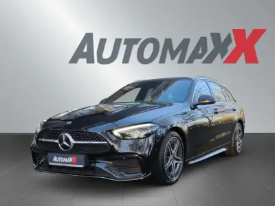 Gebraucht Mercedes C220 Business 200 PS (147 kW) 2022 Obsidianschwarz Kombi