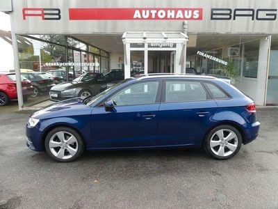 Blau Gebraucht 2015 Audi A3 Sportback Ambition Kleinwagen | 15.490 € (Fairer Preis)