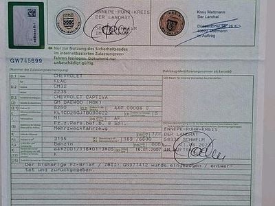 Second-hand Chevrolet Captiva 230 CP (169 kW) 2007 Gri SUV