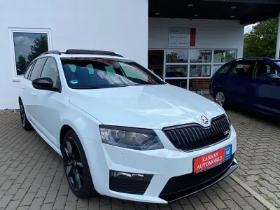 Gebraucht Skoda Octavia vRS 184 PS (135 kW) 2016 Weiß Kombi