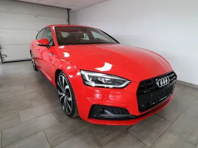 Gebraucht Audi A5 Sportback Comfort 252 PS (185 kW) 2018 Misanorot (metallic) Kleinwagen