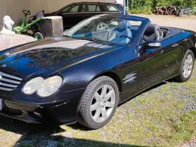 Gebraucht Mercedes SL350 245 PS (180 kW) 2006 Schwarz Cabrio