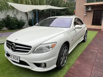 Brugt Mercedes CL500 387 HK (284 kW) 2007 Hvid Coupe
