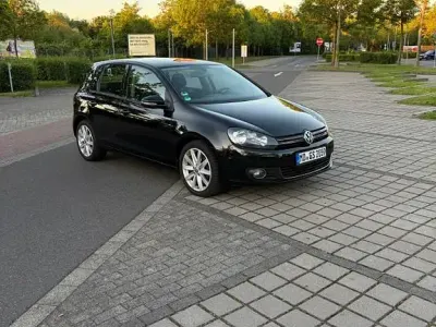 Gebraucht VW Golf VI Highline 122 PS (89 kW) 2009 Schwarz Kleinwagen