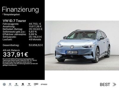 Gebraucht VW ID.7 Pro 210 kW (286 PS) 2024 Blau Kombi