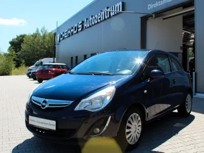 Gebraucht Opel Corsa Edition 69 PS (50 kW) 2013 Blau Kleinwagen