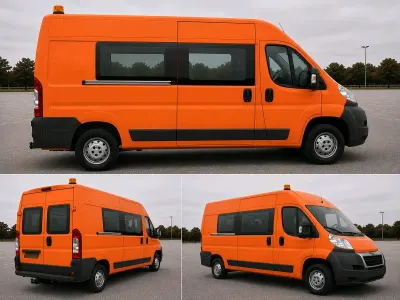 Gebraucht Citroën Jumper 120 PS (88 kW) 2007 Orange Van / Kleinbus