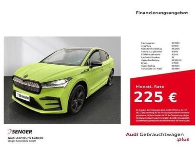 Gebraucht Skoda Enyaq iV RS 219 kW (299 PS) 2023 Mambagrün SUV