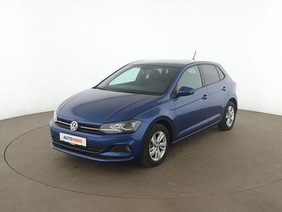 Brugt VW Polo Comfortline 95 HK (69 kW) 2018 Blå Hatchback