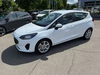 Gebraucht Ford Fiesta Titanium 125 PS (91 kW) 2022 Weiß Kleinwagen