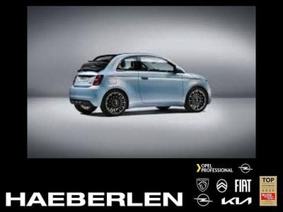 Neu Fiat 500e La Prima 86 kW (118 PS) 2026 Celestial blau Cabrio