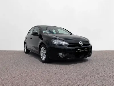 Gebraucht VW Golf VI 80 PS (58 kW) 2009 Schwarz Kleinwagen