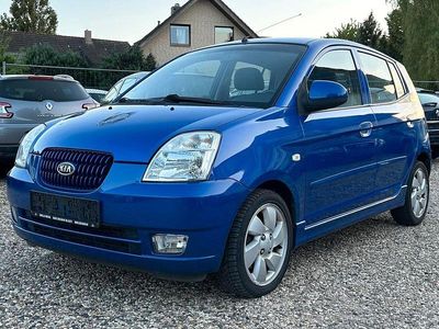 Gebraucht Kia Picanto EX 65 PS (47 kW) 2007 Blau Kleinwagen