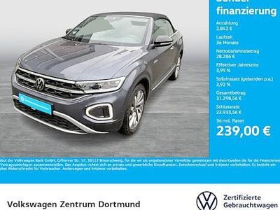 Grau Gebraucht 2025 VW T-Roc Goal SUV | 31.128 € (Guter Preis)