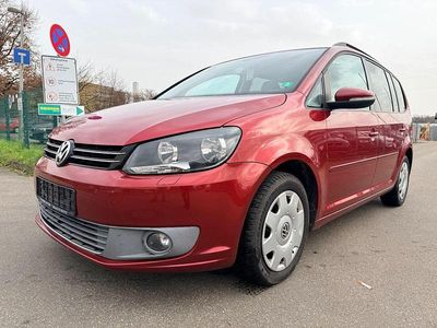 Gebraucht VW Touran Comfortline 140 PS (102 kW) 2010 Rot Van / Kleinbus