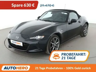Gebraucht Mazda MX5 Selection 184 PS (135 kW) 2021 Schwarz Cabrio
