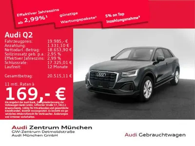 Gebraucht Audi Q2 Comfort 110 PS (80 kW) 2022 Manhattangrau metallic SUV