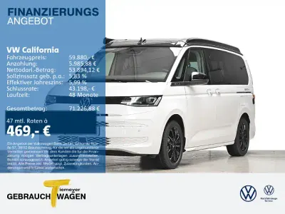 Neu VW California Beach 150 PS (110 kW) 2026 Weiß Van