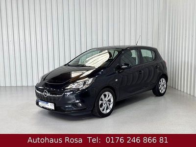 Gebraucht Opel Corsa Edition 90 PS (66 kW) 2015 Schwarz Kleinwagen