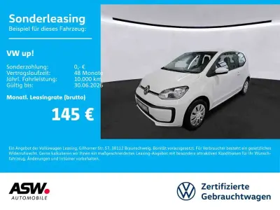 Brugt VW up! move up! 65 HK (47 kW) 2023 Hvid Hatchback