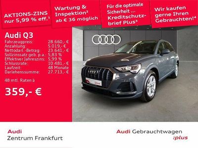 Gebraucht Audi Q3 Performance 245 PS (180 kW) 2022 Nanograu metallic/nanograu met SUV