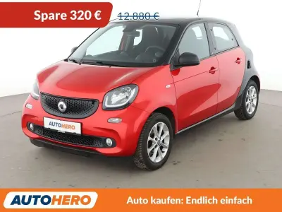 Gebraucht Smart ForFour Basis 90 PS (66 kW) 2018 Schwarz Kleinwagen