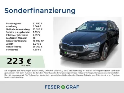 Gebraucht Skoda Octavia Ambition 150 PS (110 kW) 2023 Blackmagicperleffekt Kombi
