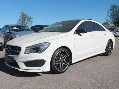 Brugt Mercedes CLA200 156 HK (114 kW) 2014 Hvid Sedan