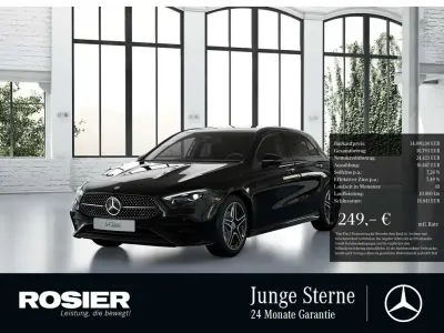 Brugt Mercedes A200 Advanced Plus 150 HK (110 kW) 2024 Sort Sedan