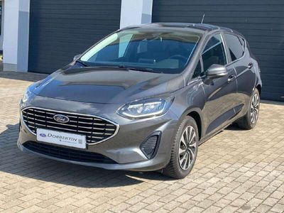 Gebraucht Ford Fiesta Titanium 125 PS (91 kW) 2022 Magneticgrau (metallic) Kleinwagen