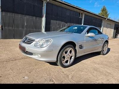 Second-hand Mercedes SL500 306 CP (225 kW) 2002 Argintiu Cabrio