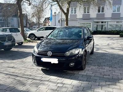 Gebraucht VW Golf VI 122 PS (89 kW) 2010 Schwarz Kleinwagen