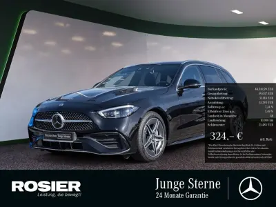 Gebraucht Mercedes C220 Advanced Plus 197 PS (144 kW) 2025 Schwarz / obsidianschwarz Kombi