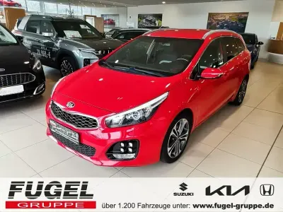 Usata Kia Ceed Sportswagon GT-Line 120 CV (88 kW) 2016 Rosso Station wagon