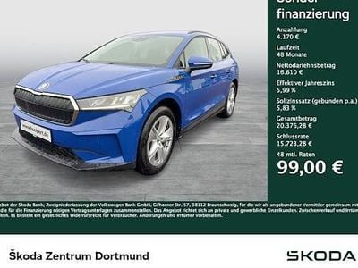 Energyblau Gebraucht 2023 Skoda Enyaq iV Loft SUV | 20.780 € (Superpreis)