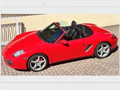 Brugt Porsche Boxster S 280 HK (205 kW) 2005 Rød Cabriolet