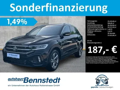 Gebraucht VW T-Roc R-line 150 PS (110 kW) 2025 Schwarz SUV
