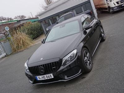 Gebraucht Mercedes C220 AMG line 170 PS (125 kW) 2018 Schwarz Limousine