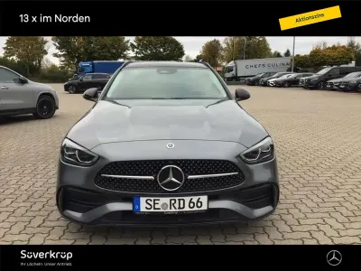 Usata Mercedes C220 AMG 200 CV (147 kW) 2022 Grigio Berlina