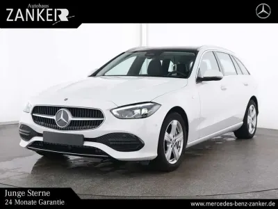 Gebraucht Mercedes C300e Avantgarde 204 PS (150 kW) 2025 Manufaktur opalithweiß bright Kombi